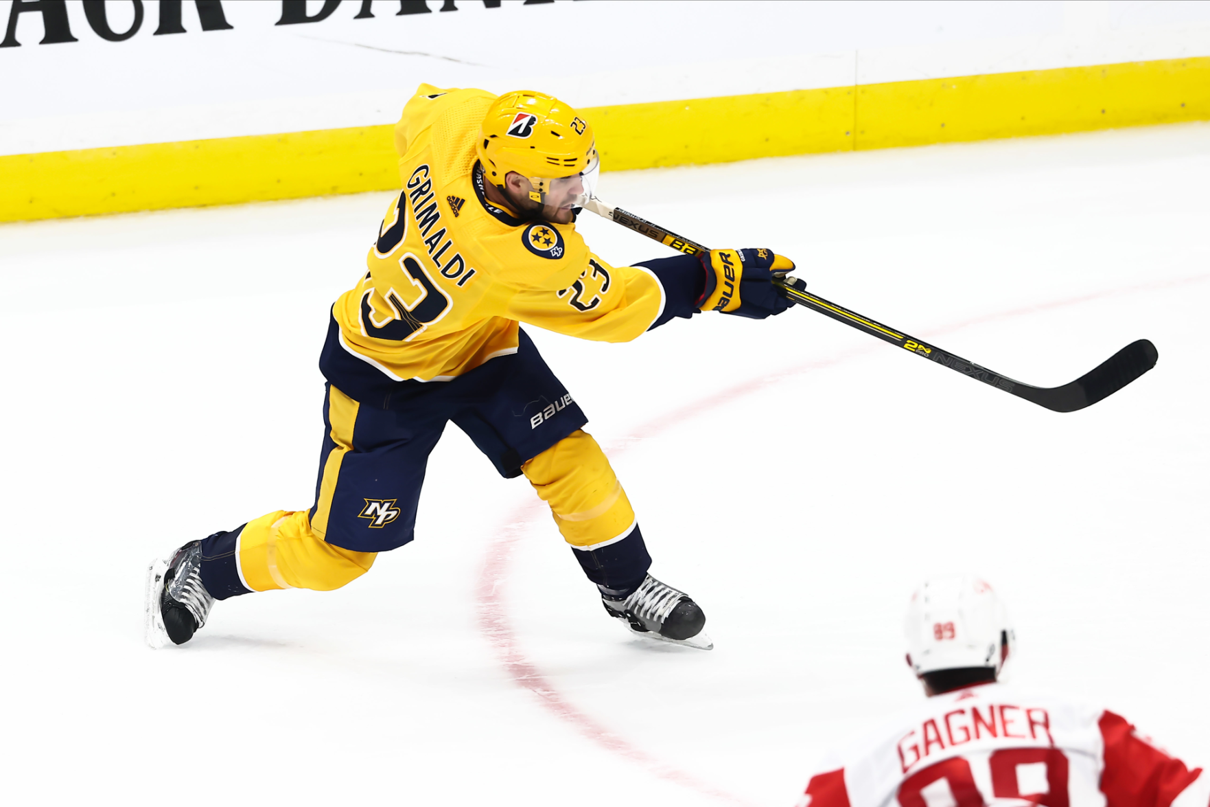 Grimaldi’s career game keeps Predators red hot